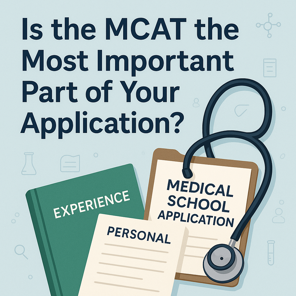 Is the MCAT the Most Important Part of Your Application?